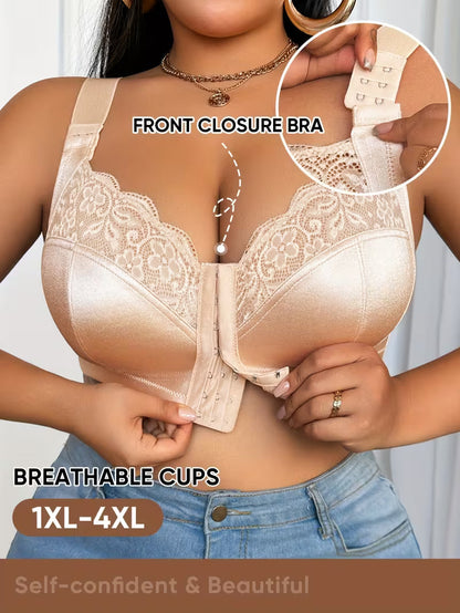 👙TRIUMPH – [4 szt.]🔥50% Biustonosz damski dla puszystych o pełnym zakryciu - Biustonosze dla puszystych o wyrazistych proporcjach