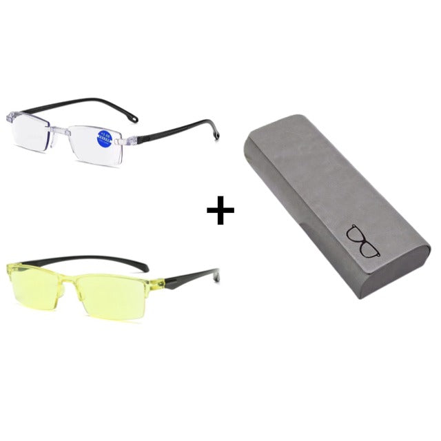 🔥1+1 gratis🔍👀 Ostry wzrok zarówno z bliska, jak i z daleka | Okulary do czytania z autofokusem👓