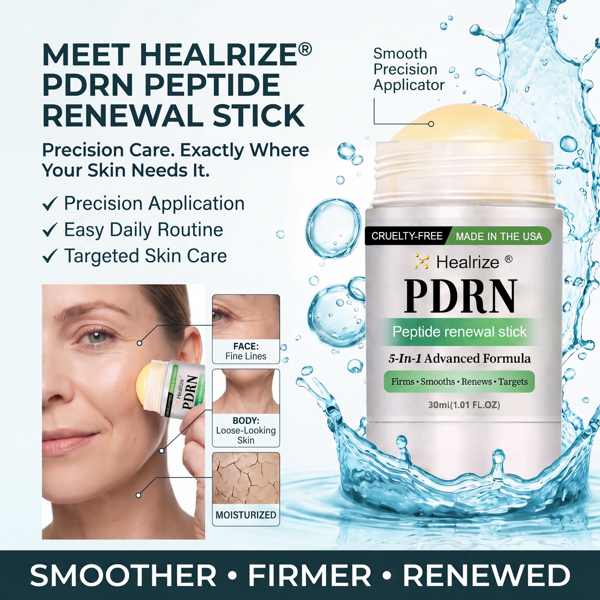 Ximonth® 𝑷𝑫𝑹𝑵 𝑨𝒏𝒕𝒊-𝑨𝒈𝒊𝒏𝒈 & 𝑻𝒂𝒓𝒈𝒆𝒕𝒆𝒅 𝑺𝒑𝒐𝒕 𝑹𝒆𝒏𝒆𝒘𝒂𝒍 𝑺𝒕𝒊𝒄𝒌（𝑯𝒆𝒍𝒑𝒔 𝑺𝒎𝒐𝒐𝒕𝒉 𝑾𝒓𝒊𝒏𝒌𝒍𝒆𝒔, 𝑺𝒖𝒑𝒑𝒐𝒓𝒕 𝑭𝒊𝒓𝒎𝒆𝒓-𝑳𝒐𝒐𝒌𝒊𝒏𝒈 𝑺𝒌𝒊𝒏, 𝑰𝒎𝒑𝒓𝒐𝒗𝒆 𝑻𝒉𝒆 𝑨𝒑𝒑𝒆𝒂𝒓𝒂𝒏𝒄𝒆 𝑶𝒇 𝑽𝒊𝒔𝒊𝒃𝒍𝒆 𝑺𝒑𝒐𝒕𝒔）
