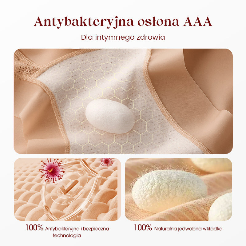 🌸（2+1 gratis）- Damskie oddychające szorty majtki