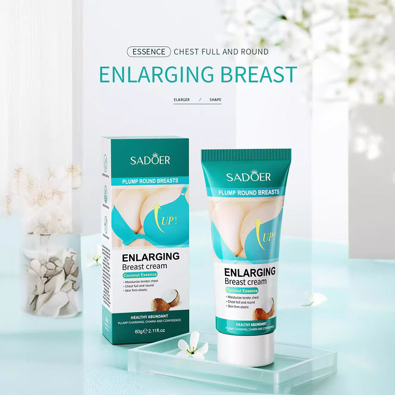 🎁🥥Krem powiększający piersi z esencją kokosa i papai