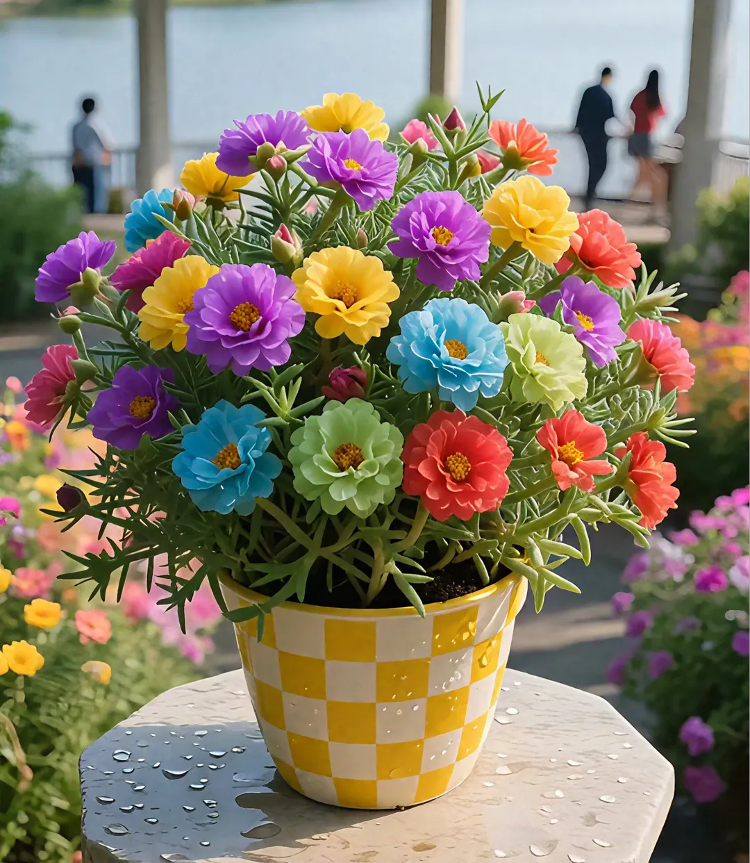 🏆 Wyprzedaż błyskawiczna⚡ Sprzedano ponad 50 000 sztuk! 🌞 Portulaka w pełnym rozkwicie – wyjątkowe piękno, łatwa pielęgnacja 🌸