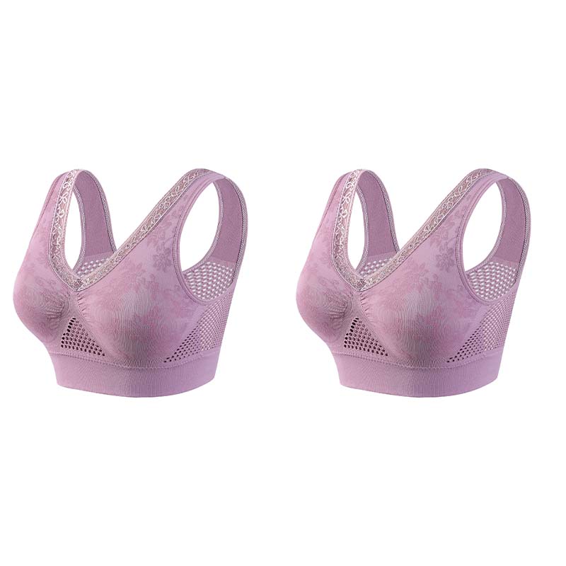 ✨ 1 + 2 gratis – Bezprzewodowy koronkowy biustonosz zapewniający wysokie wsparcie dla kobiet – Dostępny w magazynie, płatność przy odbiorze 💖👙