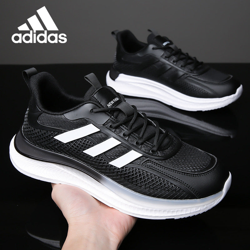 Nowe, wysokiej jakości, przewiewne trampki ADIDAS dla mężczyzn