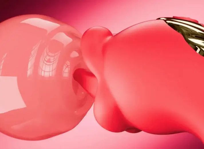 Różany język, lizanie łechtaczki, podwójny wibrator, dildo