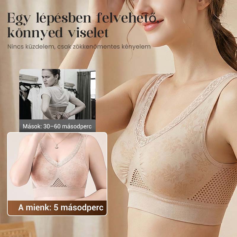 ✨ 1 + 2 gratis – Bezprzewodowy koronkowy biustonosz zapewniający wysokie wsparcie dla kobiet – Dostępny w magazynie, płatność przy odbiorze 💖👙