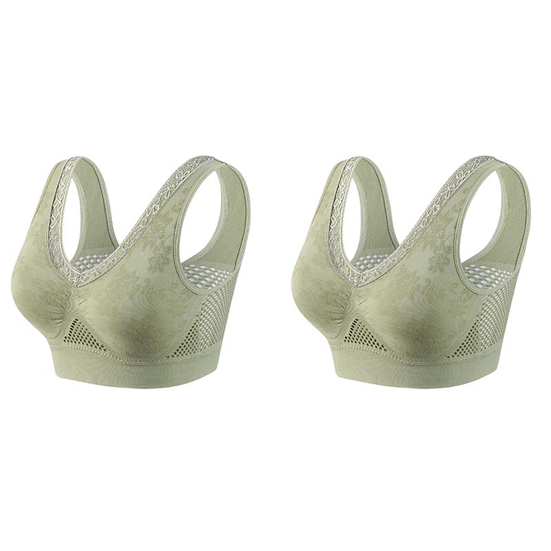 ✨ 1 + 2 gratis – Bezprzewodowy koronkowy biustonosz zapewniający wysokie wsparcie dla kobiet – Dostępny w magazynie, płatność przy odbiorze 💖👙