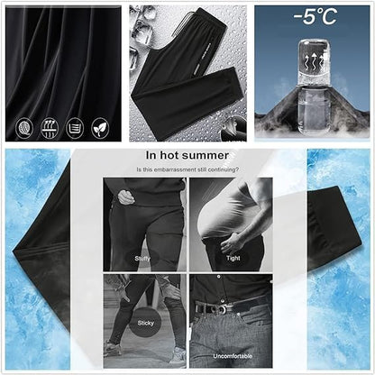 👖🔥2026 Uniseksowe, ultra rozciągliwe, oddychające spodnie casualowe