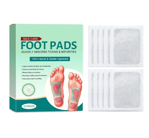 👣🔥Detoksykujące plastry do stóp wykonane w 100% z delikatnych składników morskich (3 opakowania, 30 szt.)