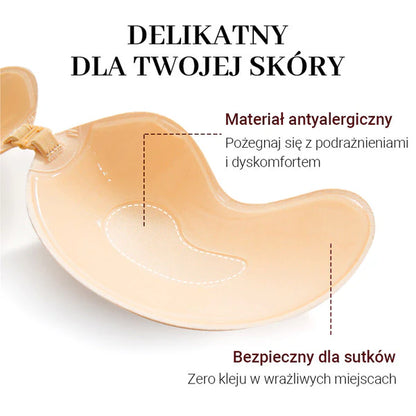 💖 1+2 gratis – Samoprzylepny biustonosz push-up – płatność przy odbiorze ✨