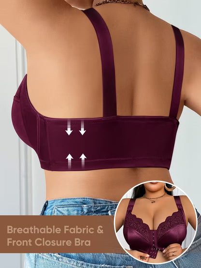 👙TRIUMPH – [4 szt.]🔥50% Biustonosz damski dla puszystych o pełnym zakryciu - Biustonosze dla puszystych o wyrazistych proporcjach