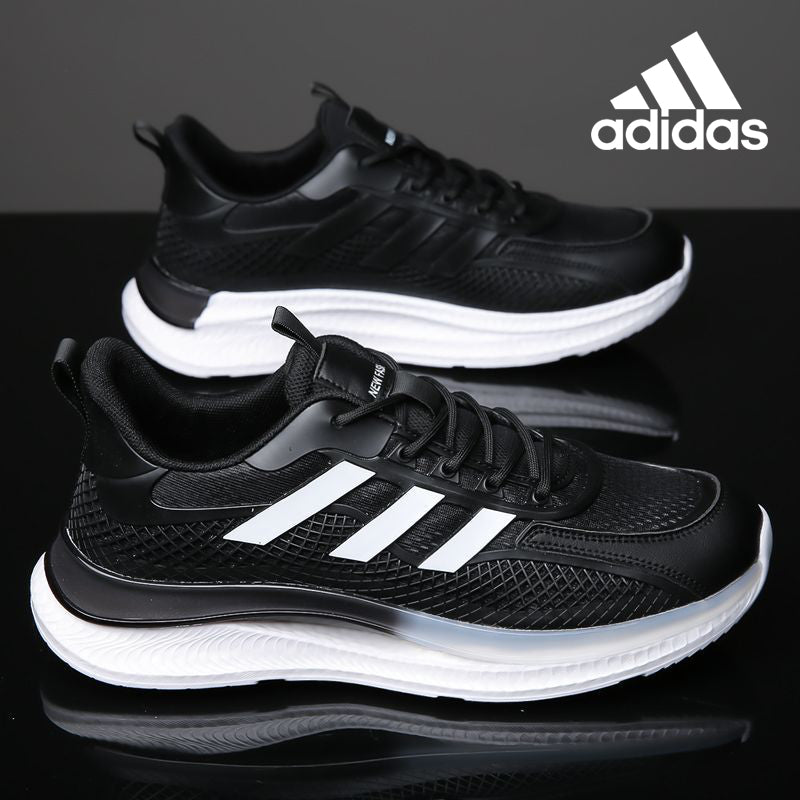 Nowe, wysokiej jakości, przewiewne trampki ADIDAS dla mężczyzn