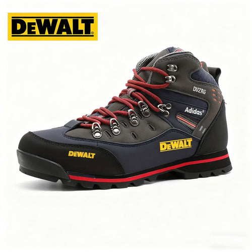 Męskie buty trekkingowe dla wysokich mężczyzn marki Adidas® i DEWALT – wytrzymałe, całoroczne, wykonane z poliuretanu i gumy