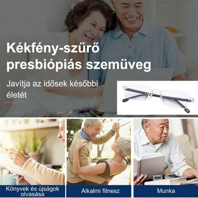 🔥1+1 gratis🔍👀 Ostry wzrok zarówno z bliska, jak i z daleka | Okulary do czytania z autofokusem👓
