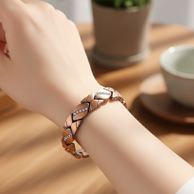 ✨ Eleganckie bransoletki magnetyczne dla kobiet – podpórka pod nadgarstek, modny design i regulowany rozmiar 🧲