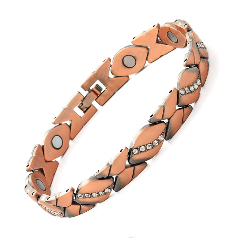 ✨ Eleganckie bransoletki magnetyczne dla kobiet – podpórka pod nadgarstek, modny design i regulowany rozmiar 🧲