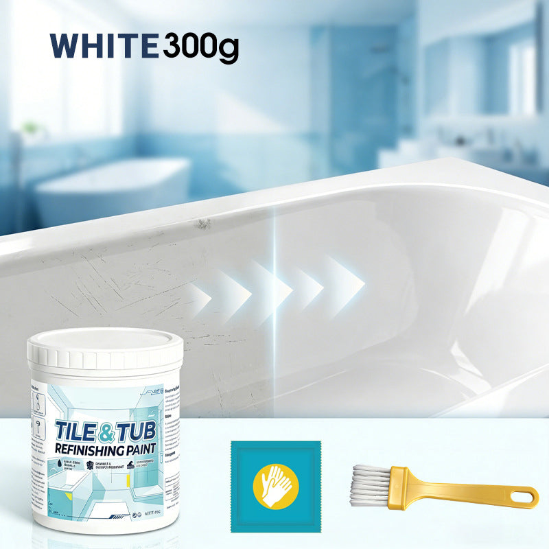 Zestaw farb do renowacji płytek i wanien premium