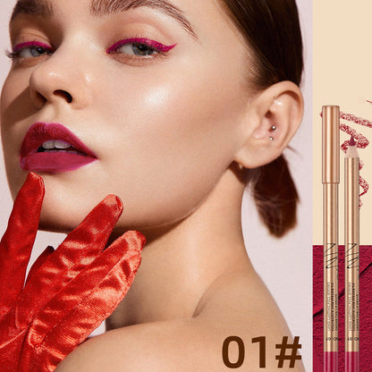 💄🎨Zestaw 12 kolorowych, odpornych na rozmazywanie kredek do ust