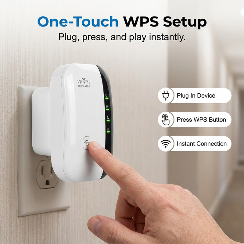 Wzmacniacz i repeater sygnału Wi-Fi 300 Mb/s