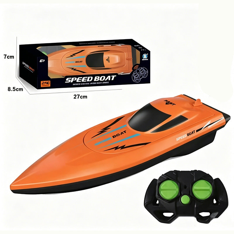 ✨ Dwusilnikowa, szybka łódź zdalnie sterowana, 🚤 doskonały prezent dla dzieci