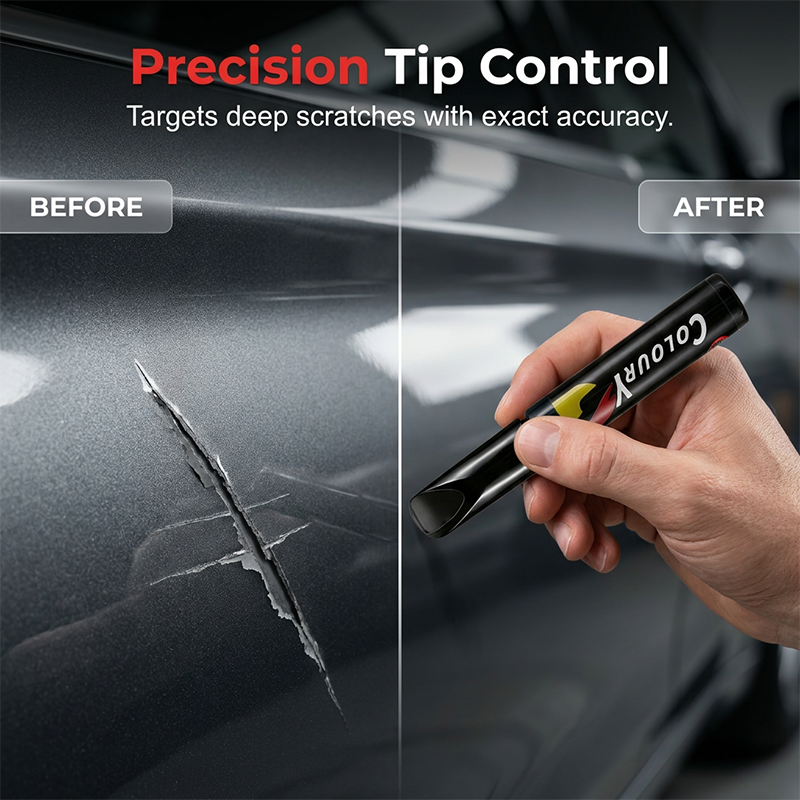 🔥🖌️ Długopis do naprawy zarysowań na samochodzie – dokładne dopasowanie koloru, szybkoschnący i wodoodporny 🚗